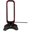 Image de Support rétroéclairé pour casque K-Stand Radon - Noir THE G-LAB