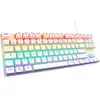 Image de Clavier Gamer - Keyz Mercury Tkl - Mécanique (switch Rouge) - Rainbow - Blanc