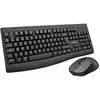 Image de Pack Clavier Souris - Pack Office Rechargeable - Sans Fil - Noir