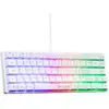 Image de Clavier Gamer - Keyz Hydrogen - 60% Format Compact - Rétroéclairé - Filaire - Blanc