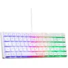 Image de Clavier Gamer - The G-Lab - KEYZ HYDROGEN - 60% Format Compact - Rétroéclairé - Filaire - Blanc