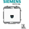 Image de Mécanisme prise informatique RJ45 - SIEMENS - Delta Iris - Catégorie 5 - Blanc - Prise média