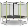 Image de Trampoline jardin ø 360 cm + filet de sécurité - jumpi 360 - taupevert