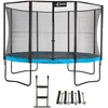 Image de Trampoline Ø 360cm + Filet De Sécurité + Échelle + Kit Ancrage - Punchi 360 Bleu