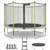 Image de Trampoline ø 360 cm + filet + échelle + bâche + kit d'ancrage - jumpi 360 Q0019