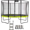 Image de Trampoline Ø 430cm + Filet De Sécurité + Échelle + Kit Ancrage - Punchi 430 Vert