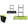 Image de KANGUI Tapis de sol universel pour trampoline - Réversible noir ou vert