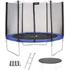 Image de KANGUI Trampoline rond Bleu Ø250cm avec filet échelle bâche et kit ancrage