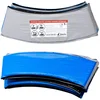 Image de Kangui Coussin De Protection Trampoline Ø 360 Cm - Bleu Et Gris