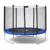 Image de Trampoline rond bleu ø 250cm avec filet de protection
