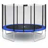 Image de Kangui Trampoline Rond Bleu Ø360cm Avec Filet De Protection