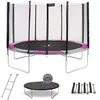 Image de Trampoline KANGUI RALLI Ø 366 cm Enfant Échelle Bâche Kit ancrage Jardin CE NF EN71-14