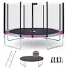 Image de Trampoline Rond Ø 430cm Avec Filet, Échelle, Bâche Et Kit Ancrage - Ralli 430