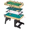 Image de Table multi jeux pliable 4 en 1 ados - baby-foot - billard - ping pong - hockey I0007
