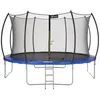 Image de KANGUI Trampoline rond Ø430cm avec filet de sécurité et échelle - Bleu - FPR 430