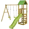 Image de Aire De Jeux Bois Enfant : Plateforme 120 Cm Avec Toboggan Walli