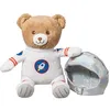 Image de Peluche - Gaston Astronaute - 40 cm - Blanc - Enfant - Plush
