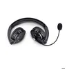 Image de Micro-casque supra auriculaire sans fil Bluetooth Urban Factory Movee avec réduction de bruit Noir