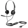 Image de Urban Factory Usb Headset With Remote Control Casque Avec Fil Arceau Usb Type-a Noir