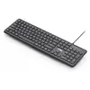Image de Clavier Filaire Cyclee Abs Recyclé Noir 440x135x18 Mm Urban Factory
