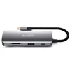 Image de Urban Factory HUBEE 8 IN 1 - station d'accueil - USB-C 3.1 - HDMI - 1GbE