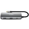 Image de Urban Factory HUBEE 7 IN 1 - station d'accueil - USB-C 3.1 - 2 x HDMI - 1GbE
