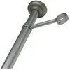Image de Barre Télescopique Sol-Plafond Sans Perçage - 2 m à 3 m Nickel satiné
