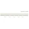 Image de DECORAIL - Tringle Rail Rideau Discret 2 m - Aluminium blanc