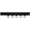 Image de DECORAIL - Tringle Rail Rideau Discret 3 m - Aluminium noir