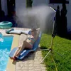 Image de OFRESH Brumisateur de Jardin et Terrasse avec Douche Jardin - 5 Buses inox - Climatisation extérieur - Repousse les moustiques
