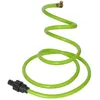 Image de OFRESH Brumisateur de Jardin et Terrasse sur Pied à Mémoire de Forme Cobra - brumisateur extérieur vert- 2 Buses en Laiton - 2m