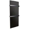 Image de Radiateur sèche serviette noir 1200 W IP24 Noir