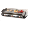 Image de Plancha Gaz 3 Feux Trio Tout Inox - Plancha Tonio