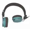Image de Casque double h. Marronblue, bltoothfil, fonction t l, lect.mini-sd