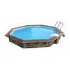 Image de Piscine Bois Cleofas Tubulaire Ronde Ø4m H1,29m