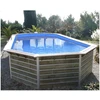 Image de Piscine Bois Siayan Tubulaire Rectangulaire 6,85x3,75m H1,29m