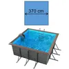 Image de Piscine en bois rectangulaire WATERCLIP - Egine - 370 x 370 x 147 m - Filtre à sable - Hors-sol