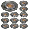 Image de Spot encastrable LED GU10 230V 38° - LAMPESECOENERGIE - Blanc chaud 2700-3200K - 350 Lm - 5W