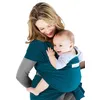 Image de Lécharpe de portage physiologique Love Radius - Fibres bio - Porte bébé Bleu rétro