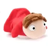Image de Peluche Ponyo Sur La Falaise - STUDIO GHIBLI - Plush - Rouge et beige - 14 ans
