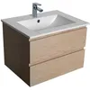 Image de Meuble simple vasque 60cm SORRENTO + vasque