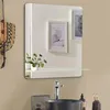 Image de Miroir rectangulaire SORRENTO avec tablette en métal