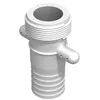 Image de Raccord cranté male 11/2 BSP - male cannelé droit 38mm-