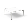 Image de PETITE FRITURE table basse pour extérieur WEEK-END (Blanc - Aluminium verni par poudre epoxy)