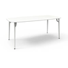 Image de PETITE FRITURE table rectangulaire pour extérieur WEEK-END 180x85 cm (Blanc - Aluminium verni par poudre epoxy)