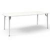 Image de PETITE FRITURE table rectangulaire pour extérieur WEEK-END 220x85 cm (Blanc - Aluminium verni par poudre epoxy)