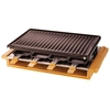 Image de Appareil À Raclette 8 Personnes 1200w Bois Little Balance 8501