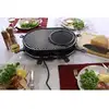 Image de Appareil A Raclette - Multi Cheese - Jusqu'a 8 Personnes - Plaque Grill / Crepe Amovible - Bleu Nuit - 1200w
