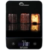 Image de Balance De Cuisine Électronique Little Balance Genius Cannelés Verre Noir 10kg 1g