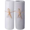 Image de Lot de 2 Draps housse bébé 70x140 cm - blanc / gris perle - 100% jersey Bio
